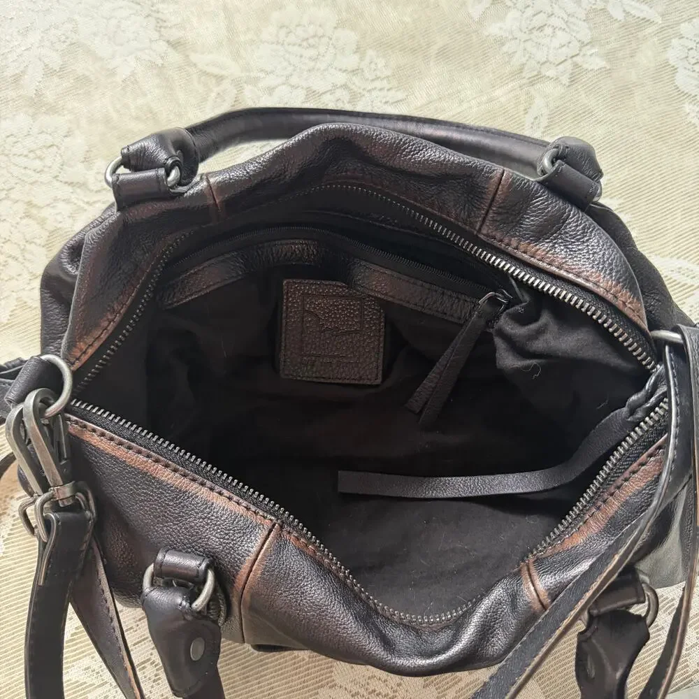 Free People We The Free Baby Emerson Black Leather Bag